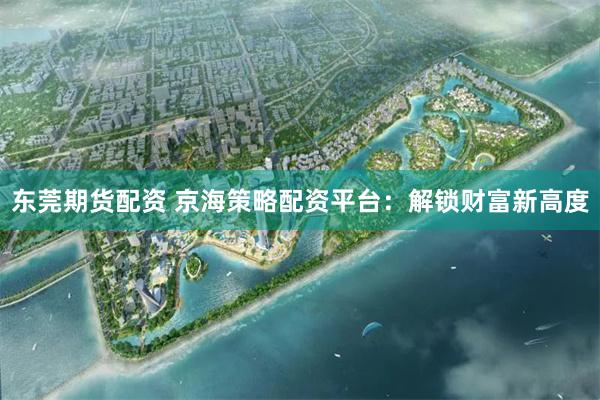 东莞期货配资 京海策略配资平台：解锁财富新高度