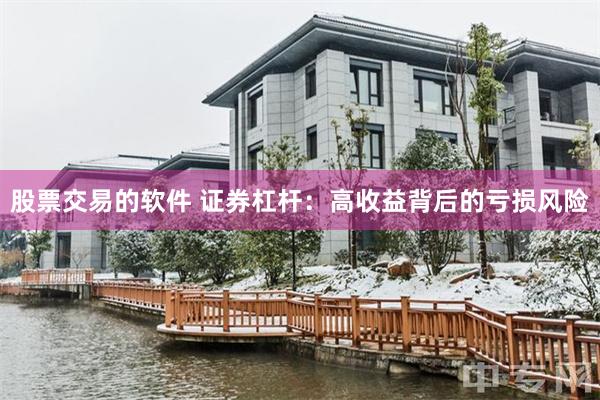 股票交易的软件 证券杠杆：高收益背后的亏损风险